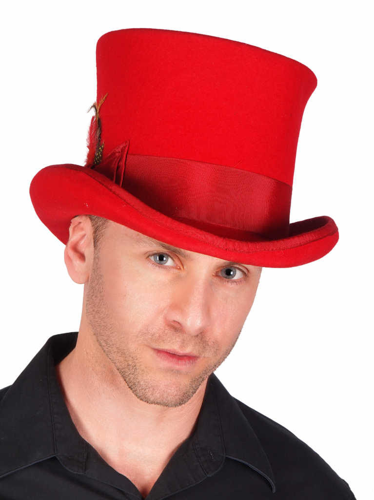 69513 - Steampunk TOP Hat - 100% wool felt - Image 16