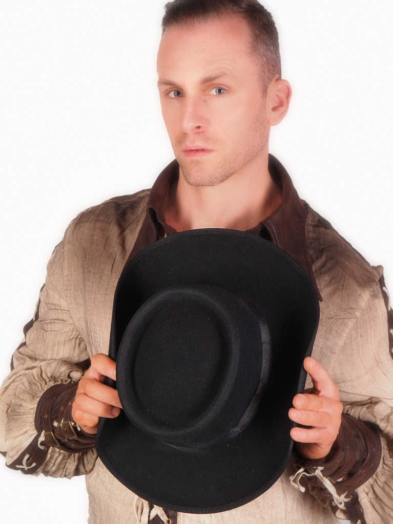 69524 - Gambler Hat - 100% wool felt - Image 2