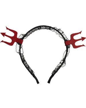 71167 - Red Headband Devil Trident