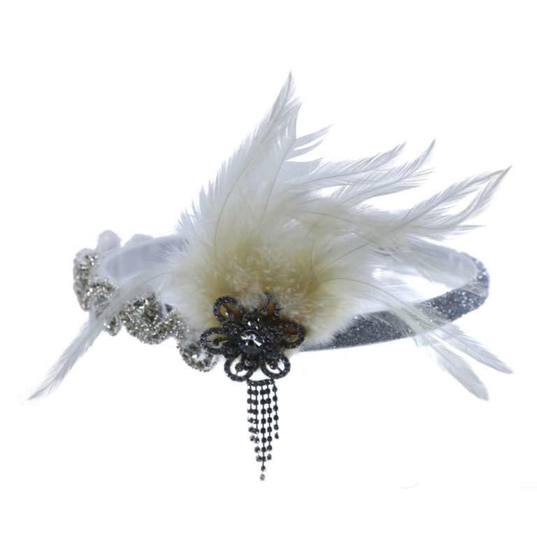 71198 - Flapper Beaded Headband - Image 2