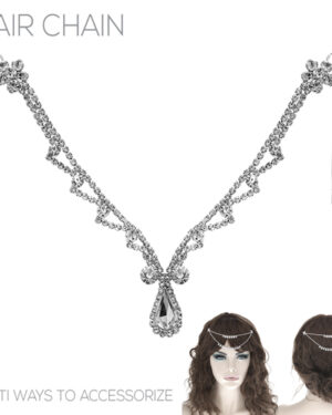 71611 - Teardrop Hair Chain