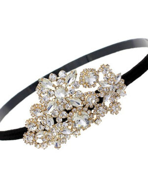71629 - Rhinestone Flower Headband