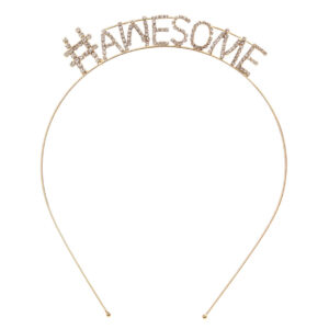 71657 - Hashtag Awesome Rhinestone Headband
