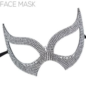 71721 - Rhinestone Eye Mask kitty, kitten, cat, meow