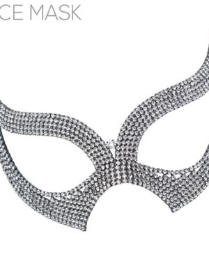 71721 - Rhinestone Eye Mask kitty, kitten, cat, meow