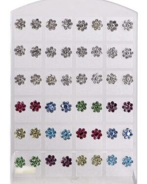 800 - Earring Display - 24 pairs - Multi