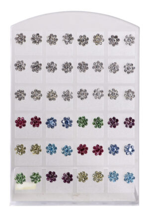 800 - Earring Display - 24 pairs - Multi