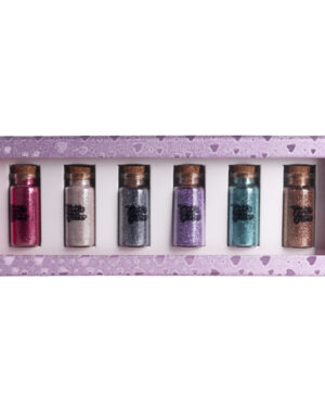 80300 - glitter 6pcs bottle set 1/128 size