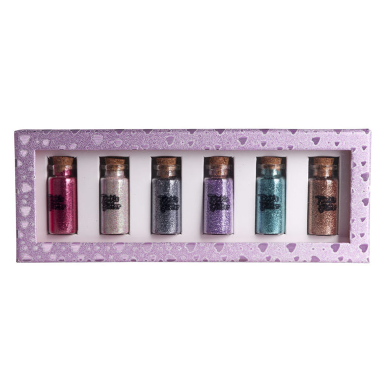 80300 - glitter 6pcs bottle set 1/128 size