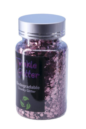 80351 - biodegradable body glitter -  55 gms - Pink