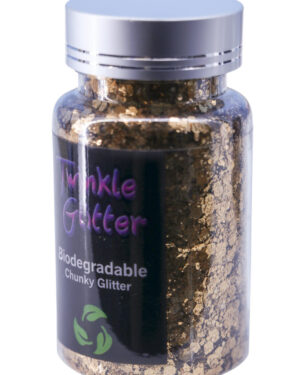 80352 - biodegradable flakes glitter -  55 gms - Copper