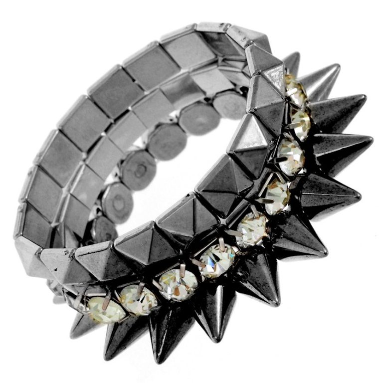 82097 - 3 Pc. Spike Stretch Bracelet