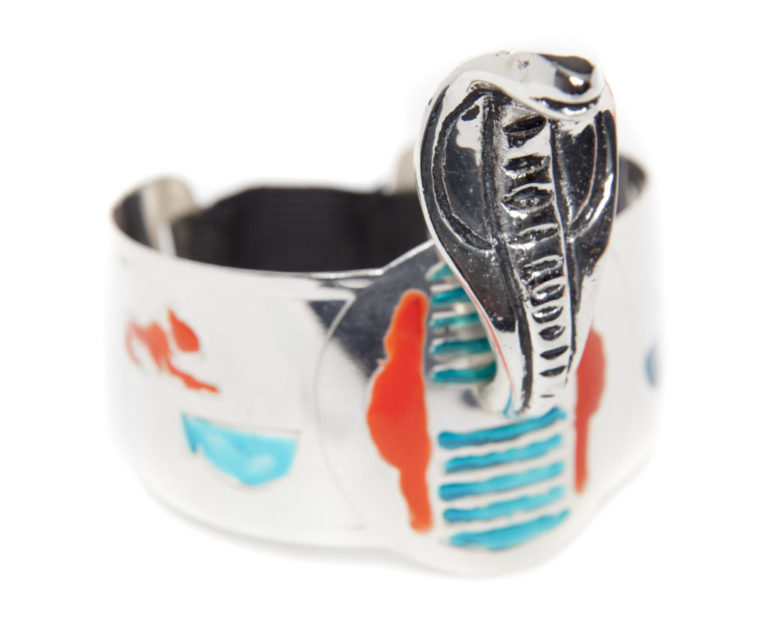 8373 - Egyptian Snake Armband - Image 3