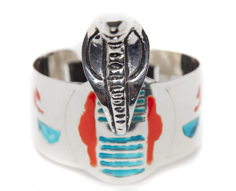 8373 - Egyptian Snake Armband - Image 4