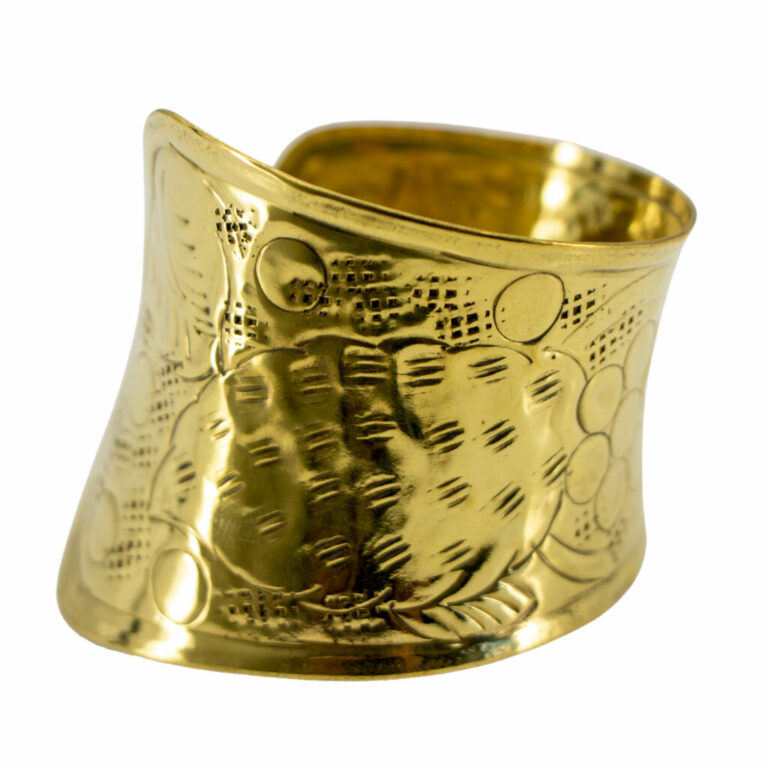 8398 - Open Cuff Engraved - Image 2