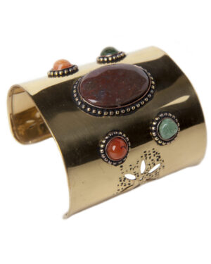 8413 - Metal Cuff - Antique Gold