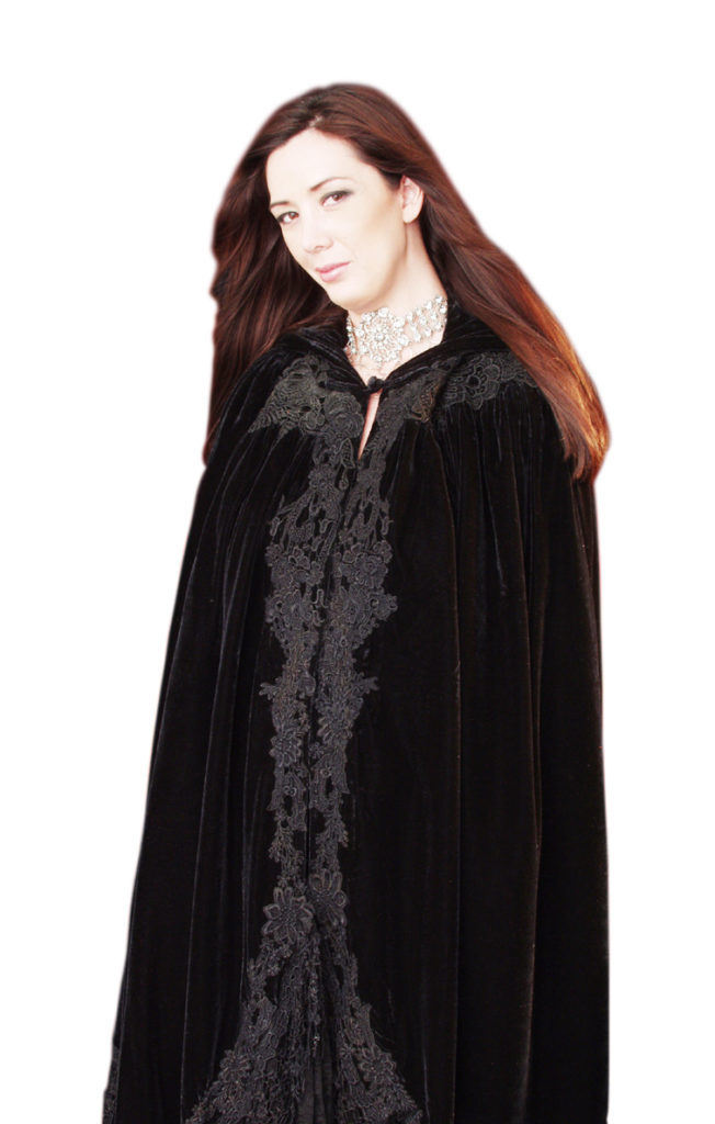 8479 - Victorian Cape with Lace - Image 12