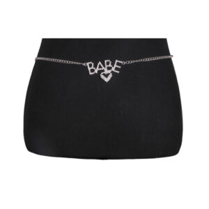 8486 - Belly Chain - BABE-Silver