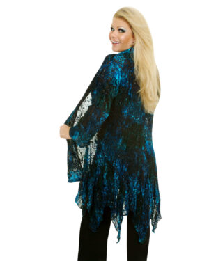 8522 - Crinkle Jacket Beaded