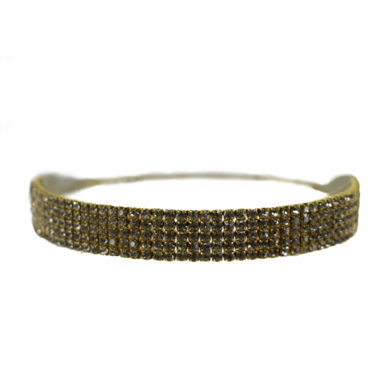 8715 - 5 Row Rhinestone Choker