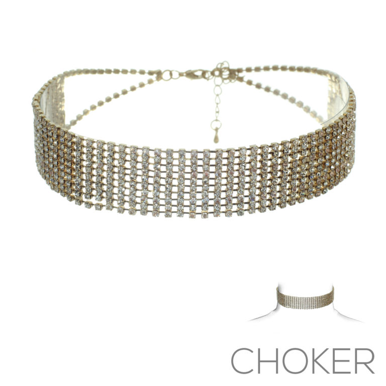 8716 - 11 Row Stretchy Choker - Image 3