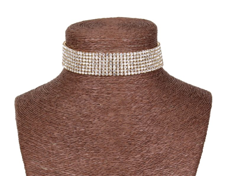 8717 - 7 Row Stretchy Choker - Image 2