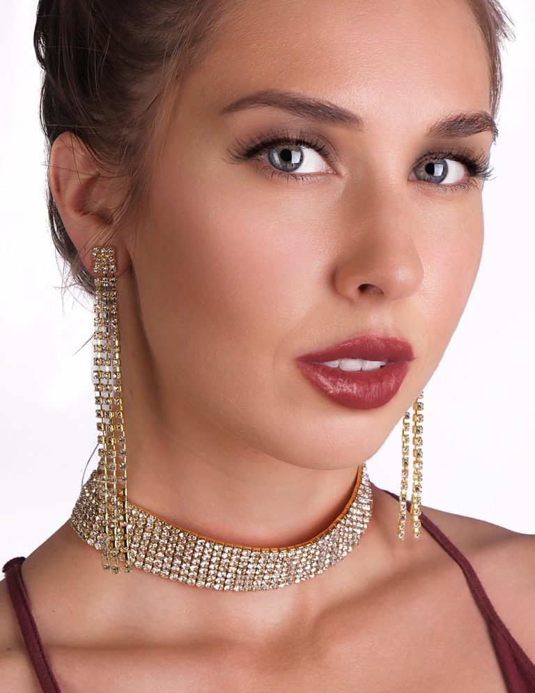 8717 - 7 Row Stretchy Choker - Image 5