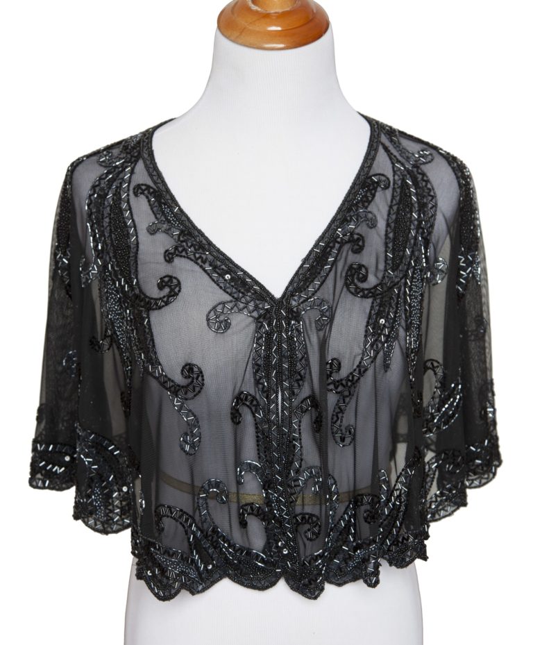 8906 - Beaded Flapper Cape - Image 12