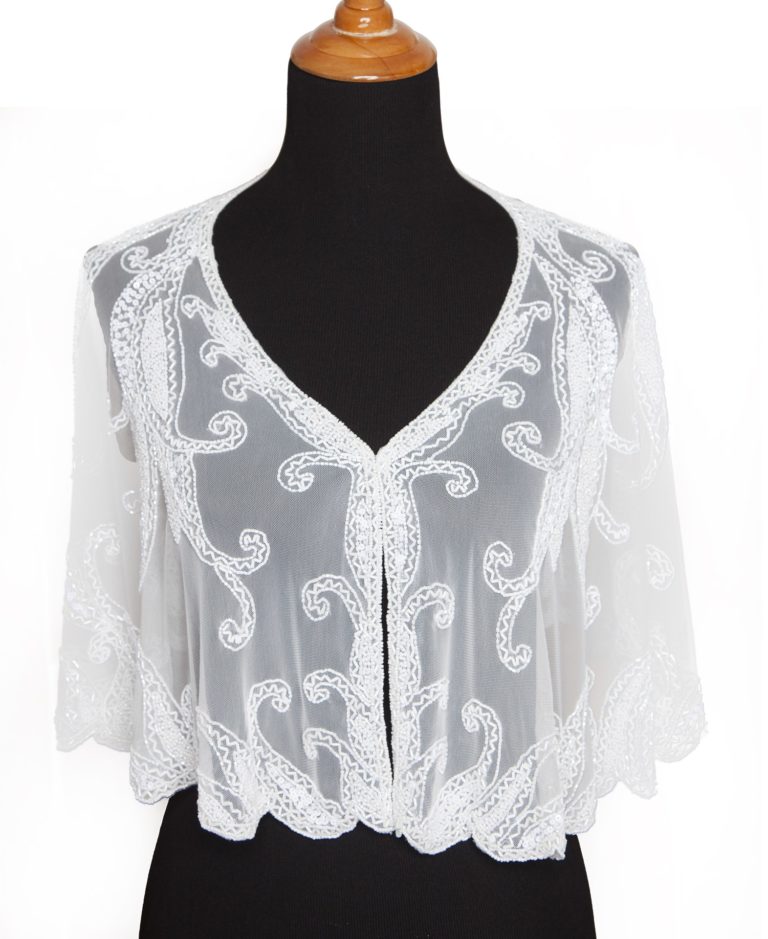 8906 - Beaded Flapper Cape - Image 13