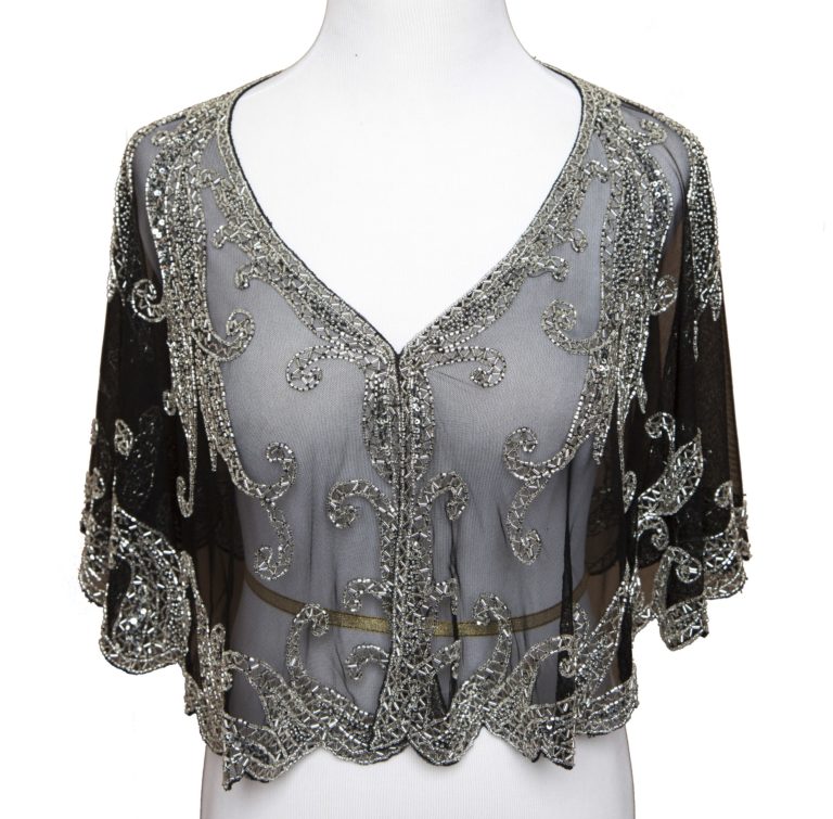 8906 - Beaded Flapper Cape
