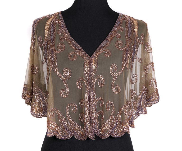 8906 - Beaded Flapper Cape - Image 17