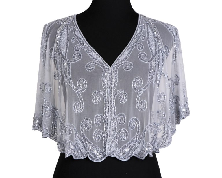 8906 - Beaded Flapper Cape - Image 19