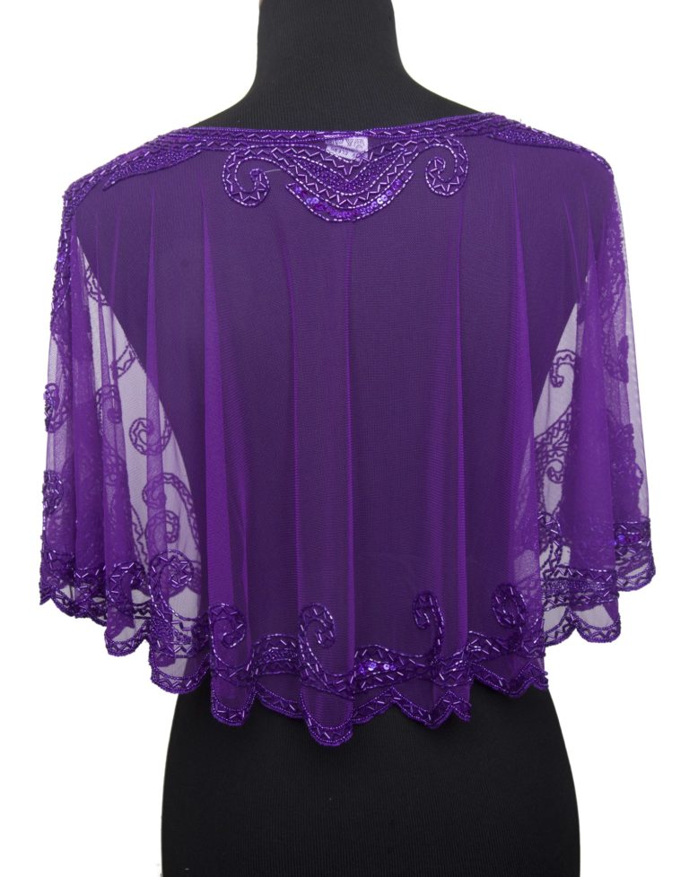 8906 - Beaded Flapper Cape - Image 22