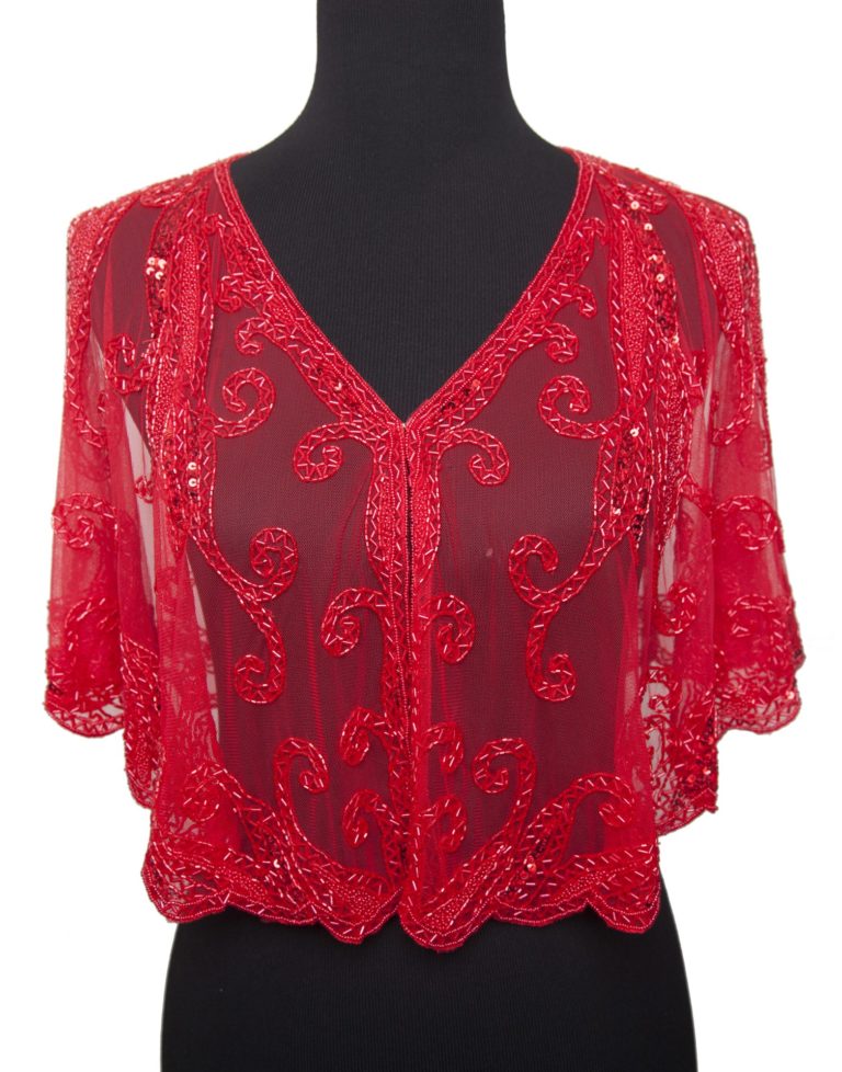 8906 - Beaded Flapper Cape - Image 23