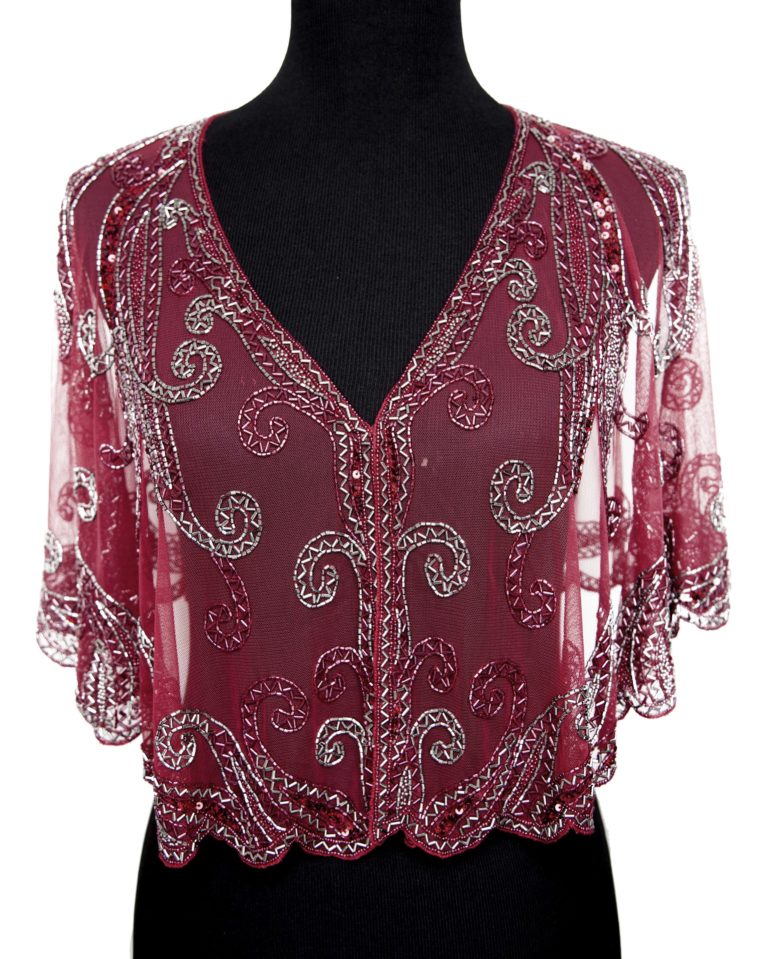 8906 - Beaded Flapper Cape - Image 25