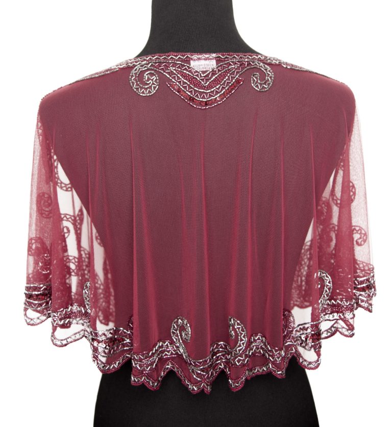 8906 - Beaded Flapper Cape - Image 26