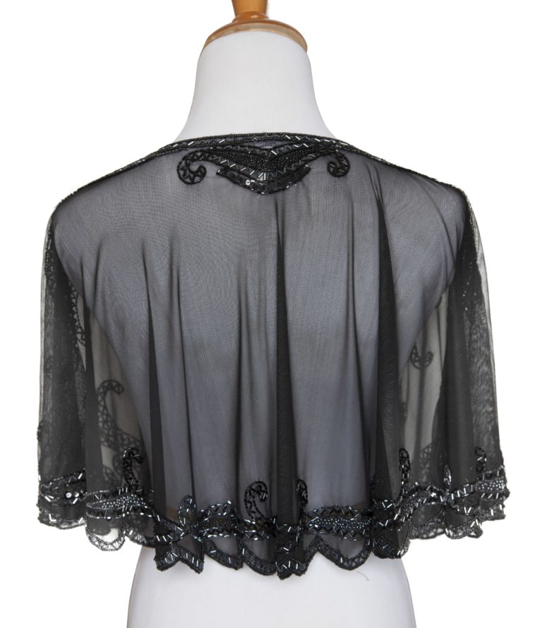 8906 - Beaded Flapper Cape - Image 8
