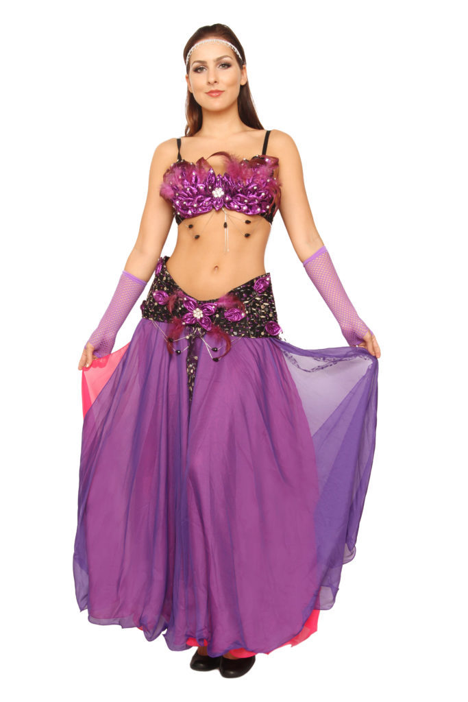 9502 - Rayon Skirt with Flairs - Image 4
