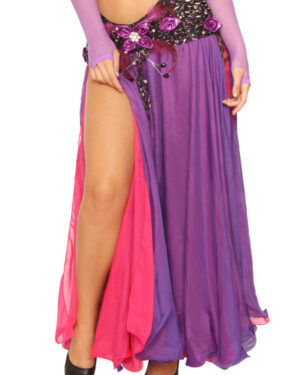 9502 - Rayon Skirt with Flairs