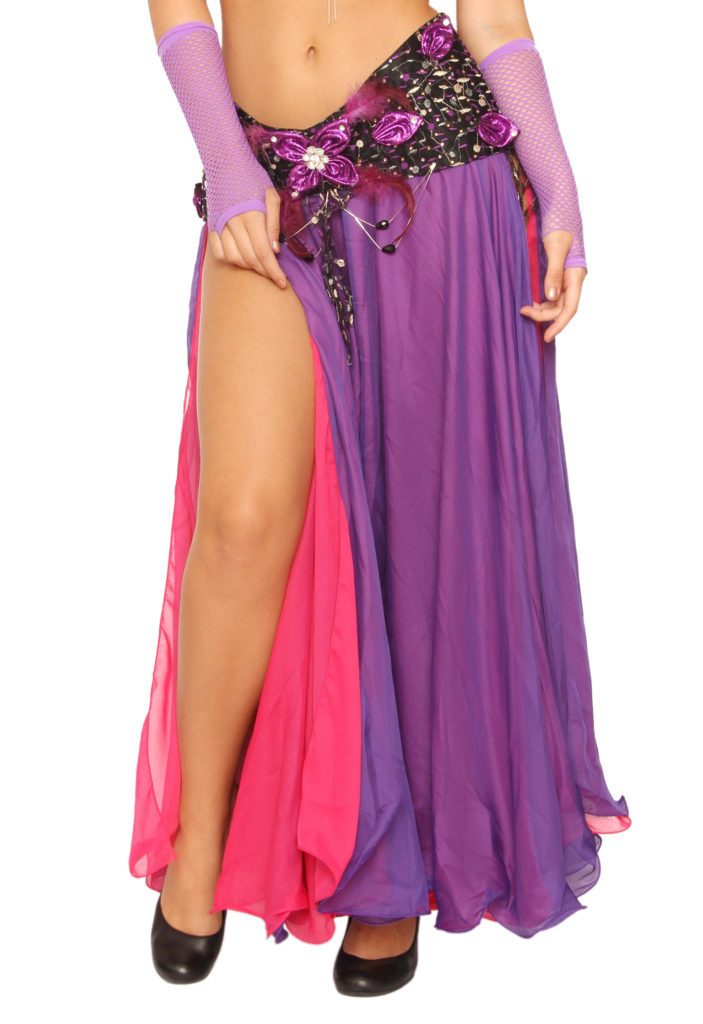 9502 - Rayon Skirt with Flairs