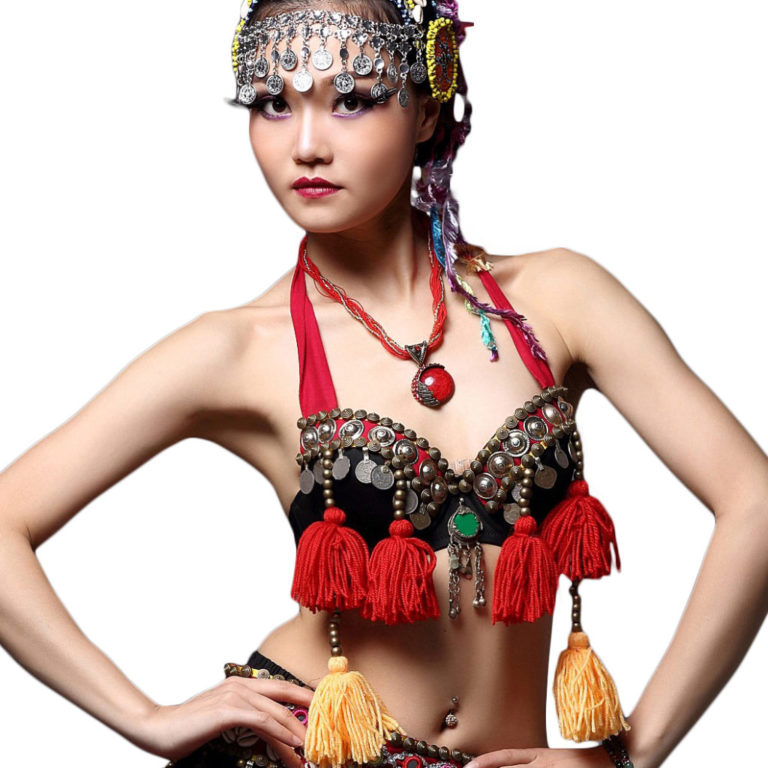 ATSW1085 - Tribal Coin Top with Tassels
