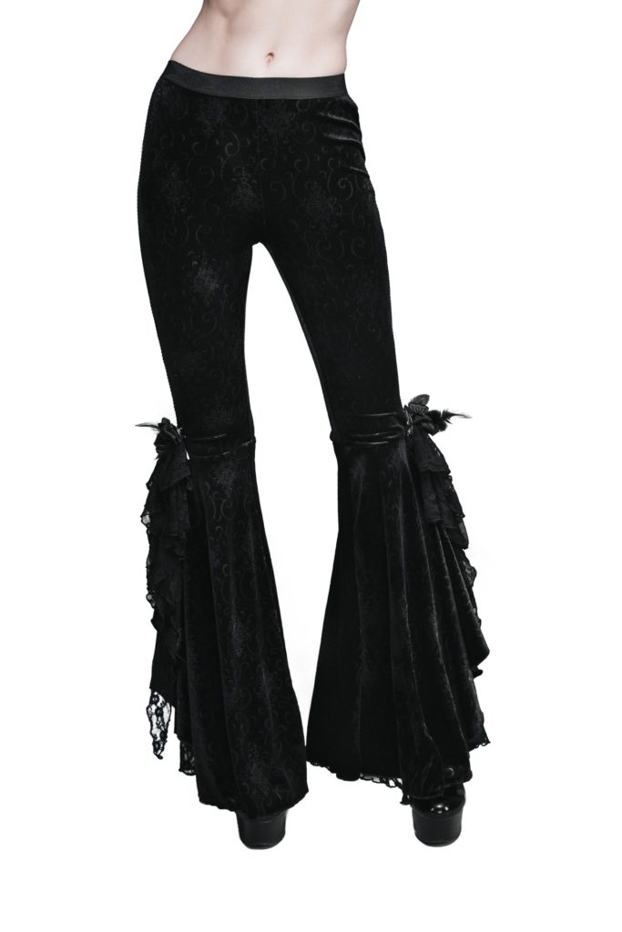 gothic bell bottoms
