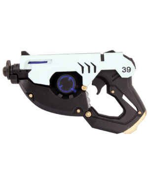 FG102 - White and Black 9.5" Foam Anime Decorative Gun