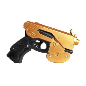 FG104GD - Gold and Black 9" Foam Anime Decorative Pistol Gun