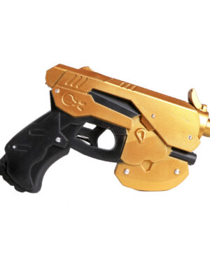 FG104GD - Gold and Black 9" Foam Anime Decorative Pistol Gun