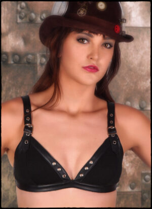 GC31709 - Black Grommet Bralette