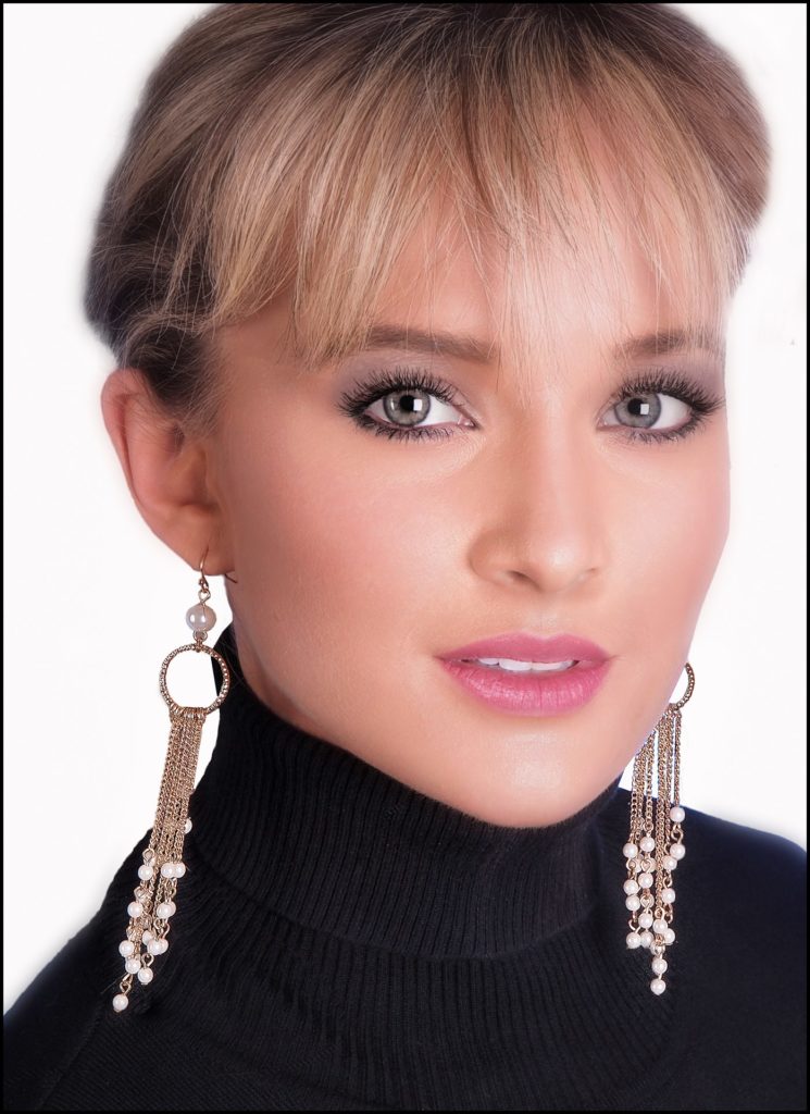 KER4000 - Pearl tassel Earring - Image 2
