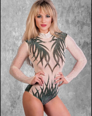 L1643 - Rhinestone Leotard