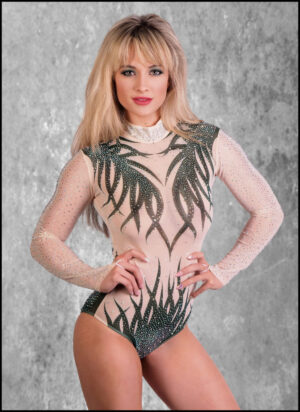 L1643 - Rhinestone Leotard