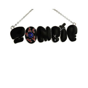 LC1386 - Black Zombie Necklace